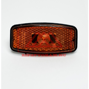 Фонарь габаритный со световозвращ. диод 12/24В L90 оранжевый (ГФ-07.04), ГФ1-26