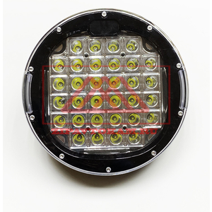 Фара светодиодная круглая, 32LED-96W, 12-60V (d=220мм) АТ15757