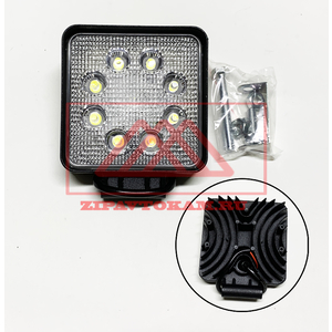 Перейти на страницу товара Фара светодиодная квадратная, 8LED-24W, 10-30V, 6000K (SPOT) WHITE (110х52х110) АТ15734