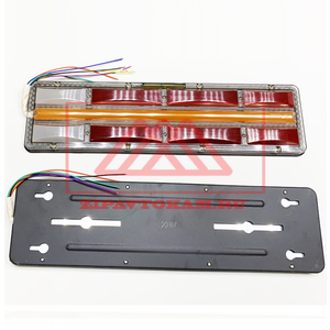 Фонарь задний светодиодный, универсальный, 24В, 46х12.5, (КЛАССИКА), 33.3776-02,