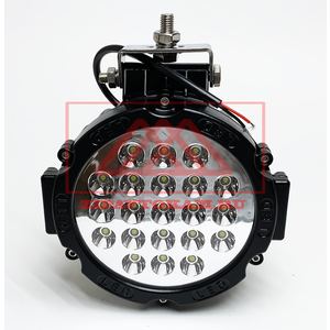 Фара светодиодная круглая, 21LED-63W, ФС 06321CF (рассеянный) 12/24V 2730 Lm, OFF-ROAD, рабочий свет Все ТС (КЭП)