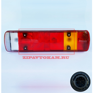 Перейти на страницу товара Фонарь задний VOLVO правый, SY-S033 R, разъем с боку, OEM 3981461 R, 44.V3716 R