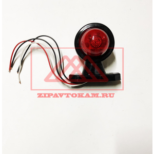 Фонарь габаритный и контурный крас/бел Е102 А светодиодный (LED) 24V АТ