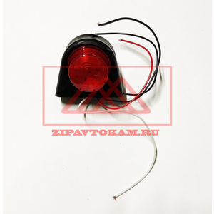 Фонарь габаритный и контурный крас/бел Е103 светодиодный (LED) 24V DA-00751