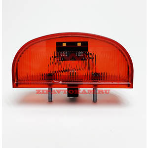 Фонарь освещения номерного знака cветодиодный красный корпус ОН3 00-04LED, 45мм, Сакура