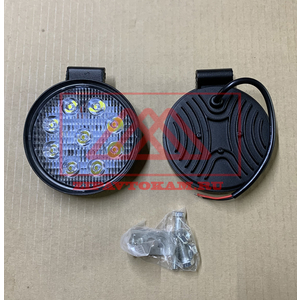 Перейти на страницу товара Фара светодиодная круглая, 9LED-27W, 115х30х125мм GE-WR009F (SL30)