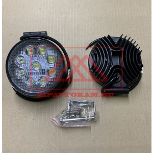 Перейти на страницу товара Фара светодиодная круглая, 9LED-27W, 115х58х125мм, KS-WR009F