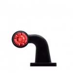 Перейти на страницу товара Фонарь габаритный ГФ3.6 LED1 12/24v бело-красный (хрусталик) /ЕС/