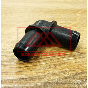 Патрубок угловой д.3490 18х18 (90) для подогревателей BINAR 5S, Адверс