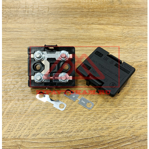 Блок предохранителей БПР-2М5 Ф5.3722.005-07 на ГБизнес (вставки плавкие на 90А+60А) /ЗК/ [138]