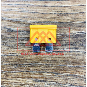 Предохранитель штыревой 20А Ф5.3722.004-03, вставка плавкая желтый для БПР /Завод Копир/