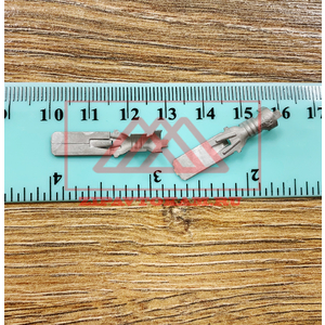 Контакт штыревой серии 6,3 мм для провода сечением 2,5-4,0 мм с монтажным усом 1/02506-03/44 /Завод Копир/