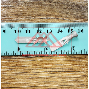 Контакт штыревой серии 6,3 мм для провода сечением 4,0-6,0 мм с монтажным усом 1/02506-04/44 45.7373.8005 /Завод Копир/